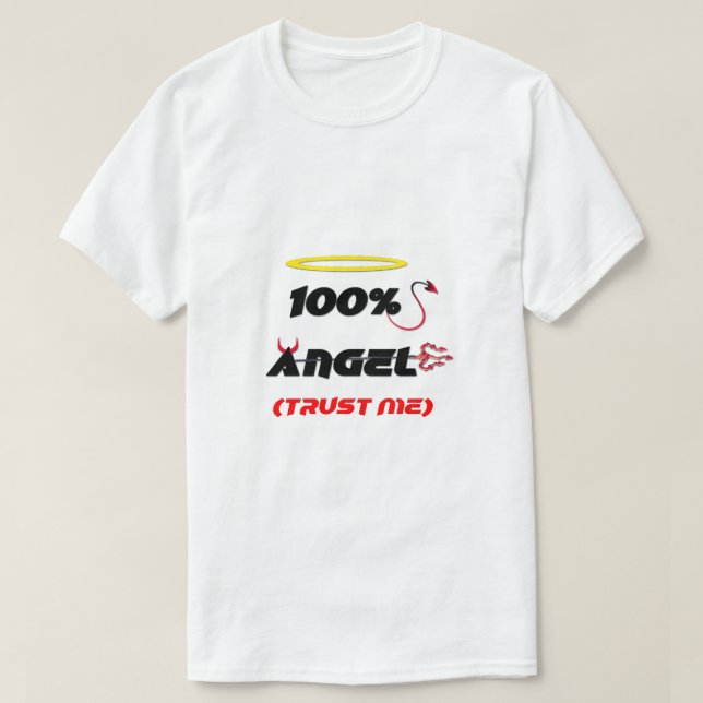 100 % Engel-T - Shirt (Design vorne)