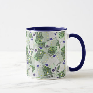 100 Euro Banknoten-Tasse Tasse