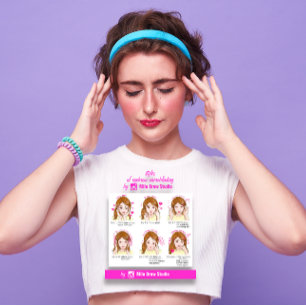 100 Eyebrow Microbalding Aftercare Instruction But Visitenkarte