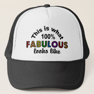 100% FABULOUS Hut - Farbe wählen Truckerkappe