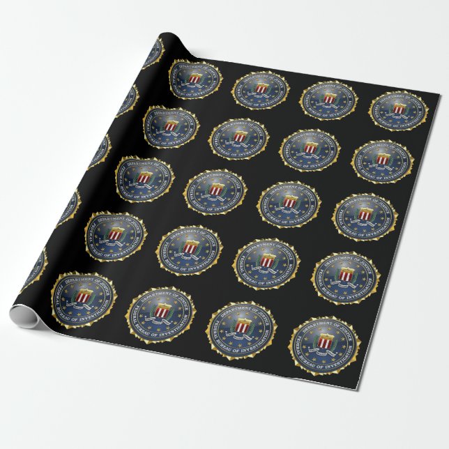 [100] FBI Special Edition Geschenkpapier (Ungerollt)
