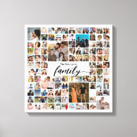 100 Foto-Collage Individuelle Familienbilder