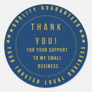 100 % garantierte Zufriedenheit | Qualitätssicheru Runder Aufkleber