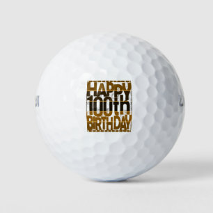 100. Geburtstag_mehrere Ebenen des Gradienten Golfball