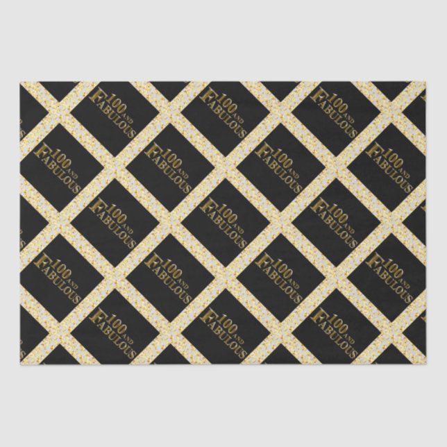 100. Geburtstag Seidenpapier (Vorderseite)