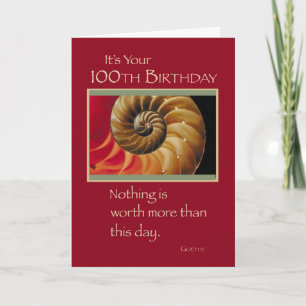 100. Geburtstag Shell Red Karte
