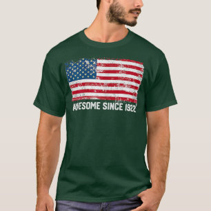 100. Geburtstag, Vintage usa , Phantastisch seit 1 T-Shirt
