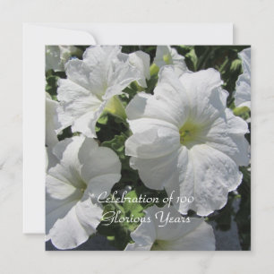 100. Geburtstagsfeier Einladung