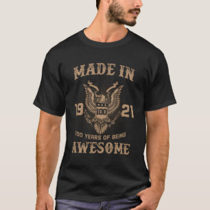 100. Geburtstagsgeschenke für Männer 100 Jahre alt T-Shirt