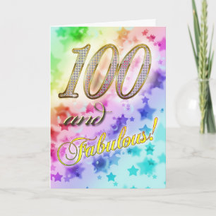 100. Geburtstagsparty Einladung