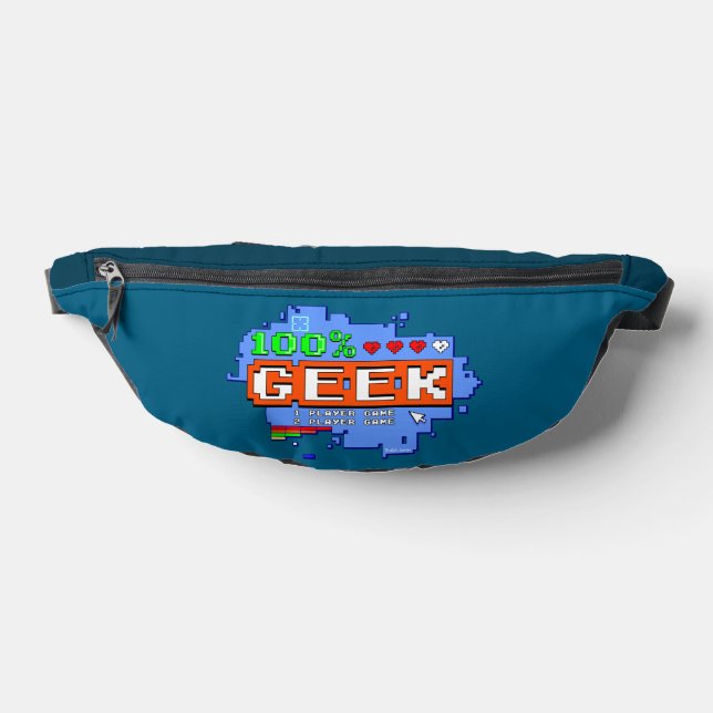 100% Geek Bauchtasche (Ablage )