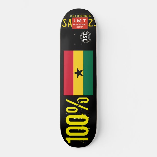 100% GHANIAN JMT USA Skateboard (Vorderseite)