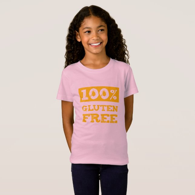 100% glutenfrei T-Shirt (Vorne ganz)