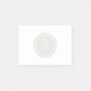 [100] Goldener chinesischer Drache Fucanglong Post-it Klebezettel