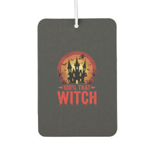 100% Hexen Halloween Schloss Autolufterfrischer