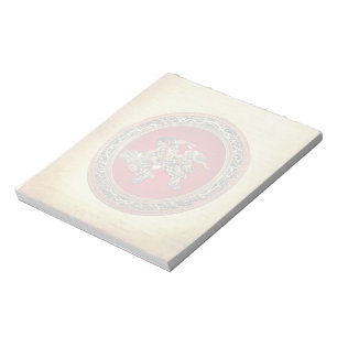 [100] Hokusai - Shoki Riding Shishi Lion Notizblock