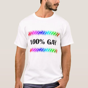 100 % homosexuell T-Shirt
