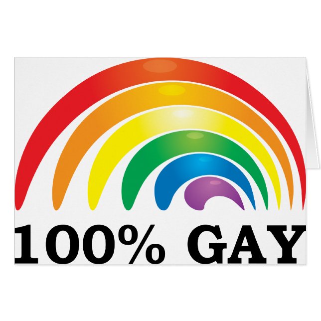 100% Homosexuelles (Vorderseite (Horizontal))