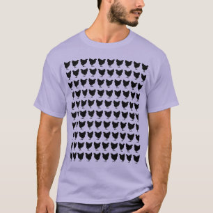 100 Hühner - Schwarz T-Shirt