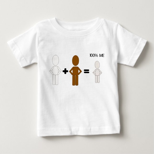 100% ICH BABY T-SHIRT (Vorderseite)