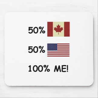 100% ICH Kanadier/Amerikaner Mousepad