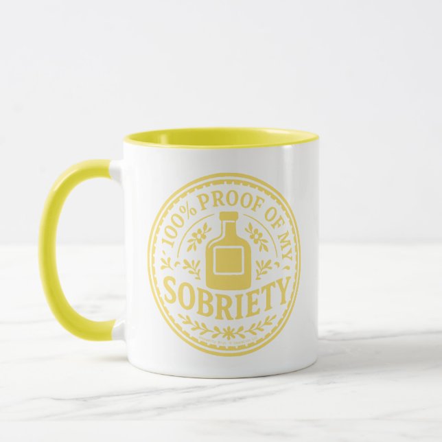 100%iger Beweis meiner Nüchternheit - Tasse (Links)