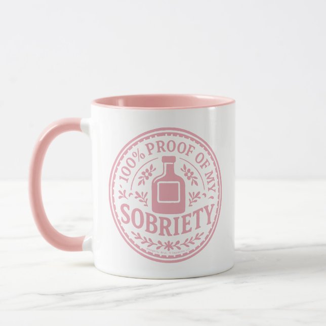 100%iger Beweis meiner Nüchternheit - Tasse (Links)