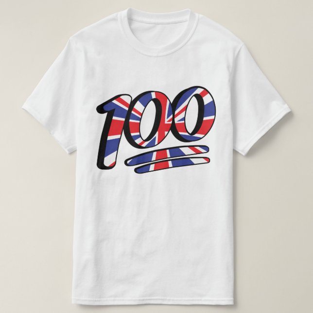 100 in London behalten T-Shirt (Design vorne)