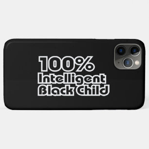100 % Intelligentes schwarzes Kind Case-Mate iPhone Hülle
