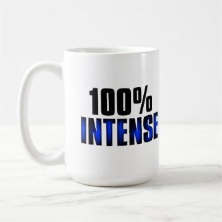 100% intensiv kaffeetasse
