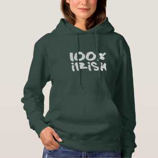 100 % irisch hoodie