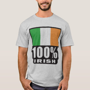 100% irisch/St. Patrick's Day T-Shirt