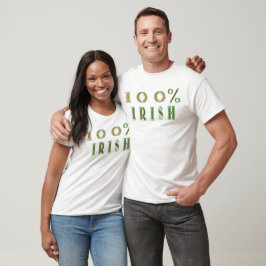 100 % irisch T-Shirt