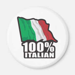 100 % Italienisch Magnet