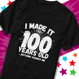 100 Jahre alt Sarcastic Meme Funny 100. Geburtstag T-Shirt