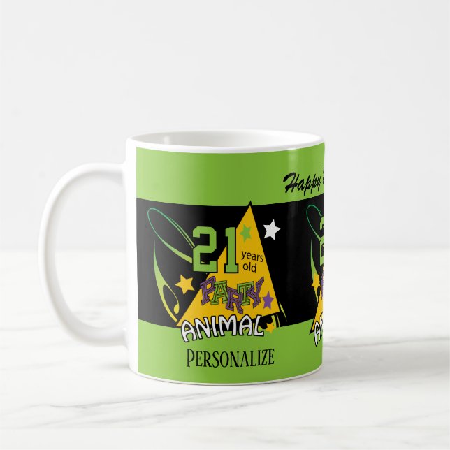 100 Jahre altes Party Kaffeetasse (Links)