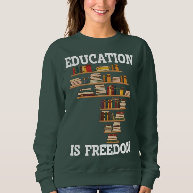 100 Jahre Black History Month Sweatshirt (Vorderseite)