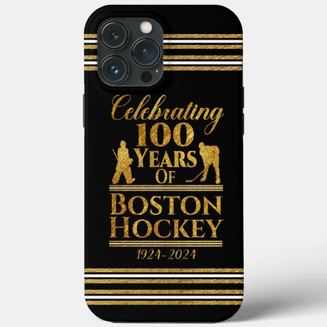 100 Jahre Hockey in Boston Case-Mate iPhone Hülle (Rückseite)