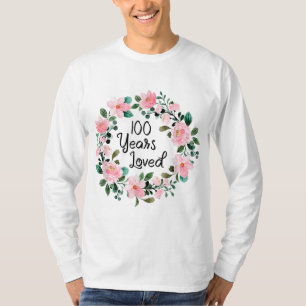 100 Jahre Liebe Männer Frauen 100 Jahre alt Cool 1 T-Shirt