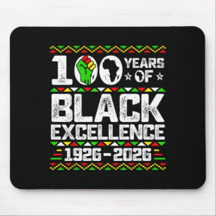 100 Jahre Schwarze Exzellenz Centennial-Kunstwerk Mousepad
