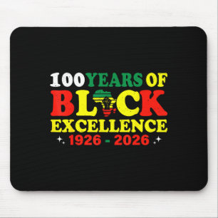 100 Jahre Schwarze Exzellenz Geschichtskunst Mousepad