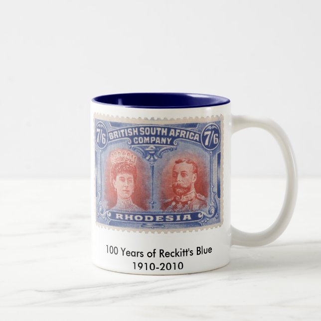 100 Jahre von Reckitts blauer Tasse (Rechts)