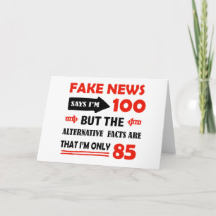 100. jährige Geburtstagsgeschenke Karte