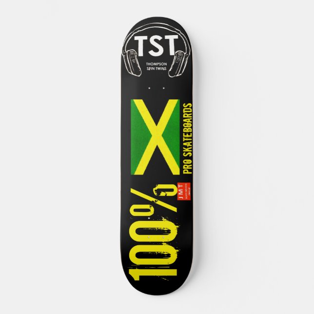 100% JAMAICAN JMT USA Skateboard (Vorderseite)