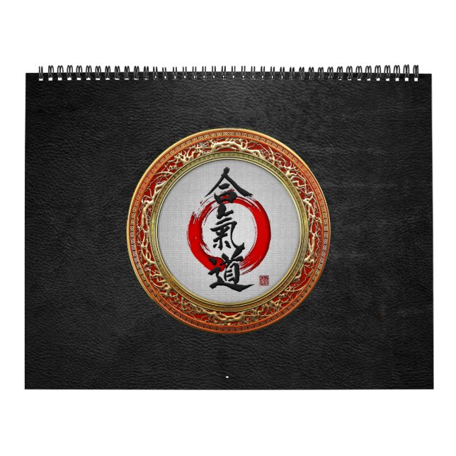 [100] Japanische Kalligraphie - Aikido Kalender (Titelbild)