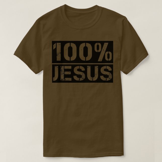 100 Jesus T-Shirt (Design vorne)