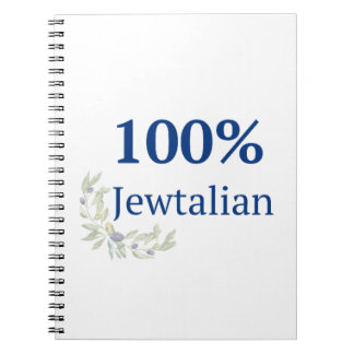 100% Jewtalian Journal Notizblock