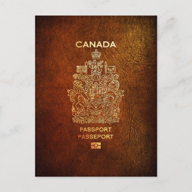 [100] Kanadischer Passport Postkarte (Vorderseite)