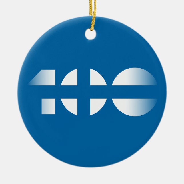 100 KERAMIKORNAMENT (Vorne)
