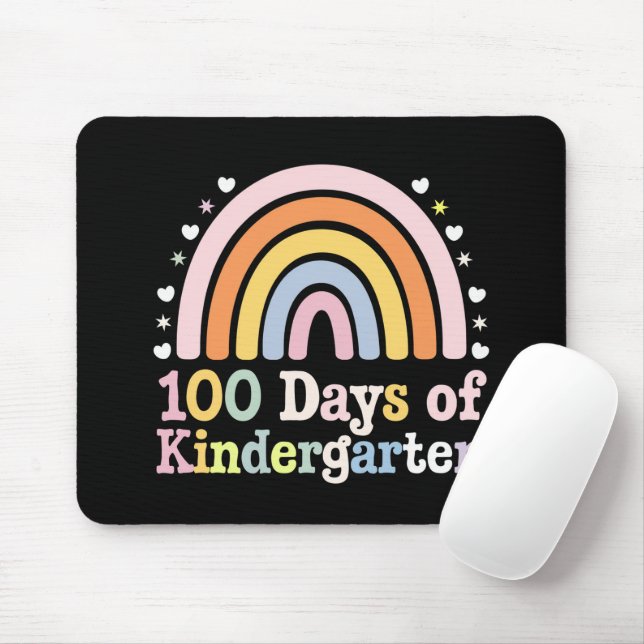 100. Kindergartenlehrer Kinder 100 Tage Mousepad (Mit Mouse)